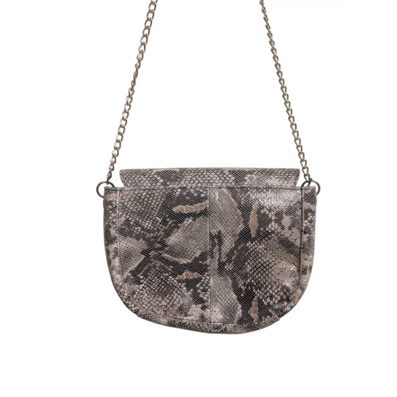 Sac à Main Bandoulière Casadei En Python Authentique - Taille Moyenne - Neuf