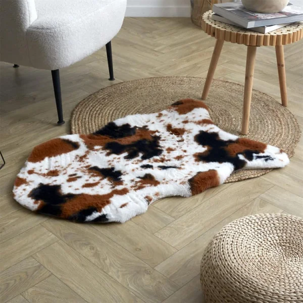 Tapis fausse fourrure...