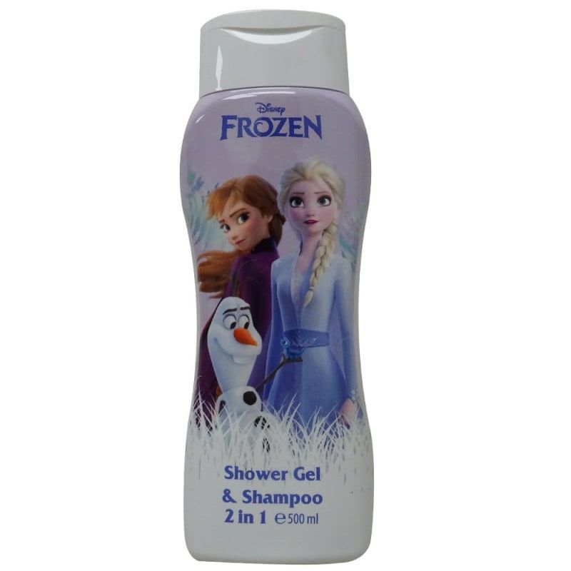 La reine des neiges - gel douche et shampoing 500ml