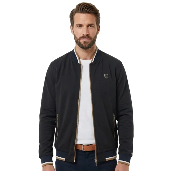 REDSKINS - Veste zippée Nelted - noir
