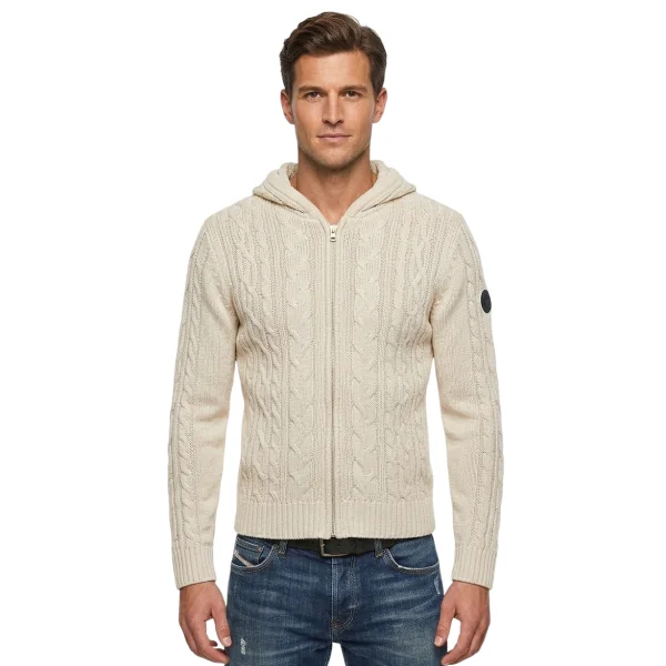MAISON BLAGGIO - Pull zippé...