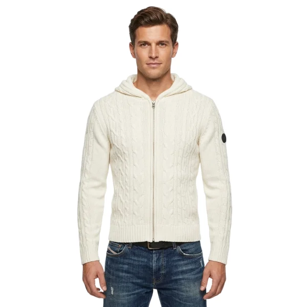 MAISON BLAGGIO - Pull zippé...