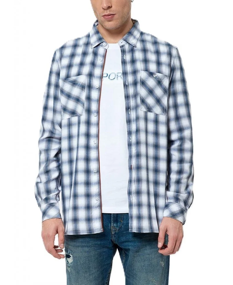 Chemise Bleue Kaporal Pour Femme - Taille XS En Très Bon état Occasion
