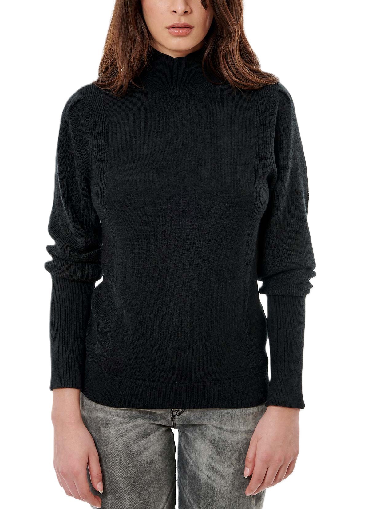 Pull Col Plongeant En Laine Angora Bleu KAPORAL Kilix - Taille XS Pour Femme - Occasion En Excellent état